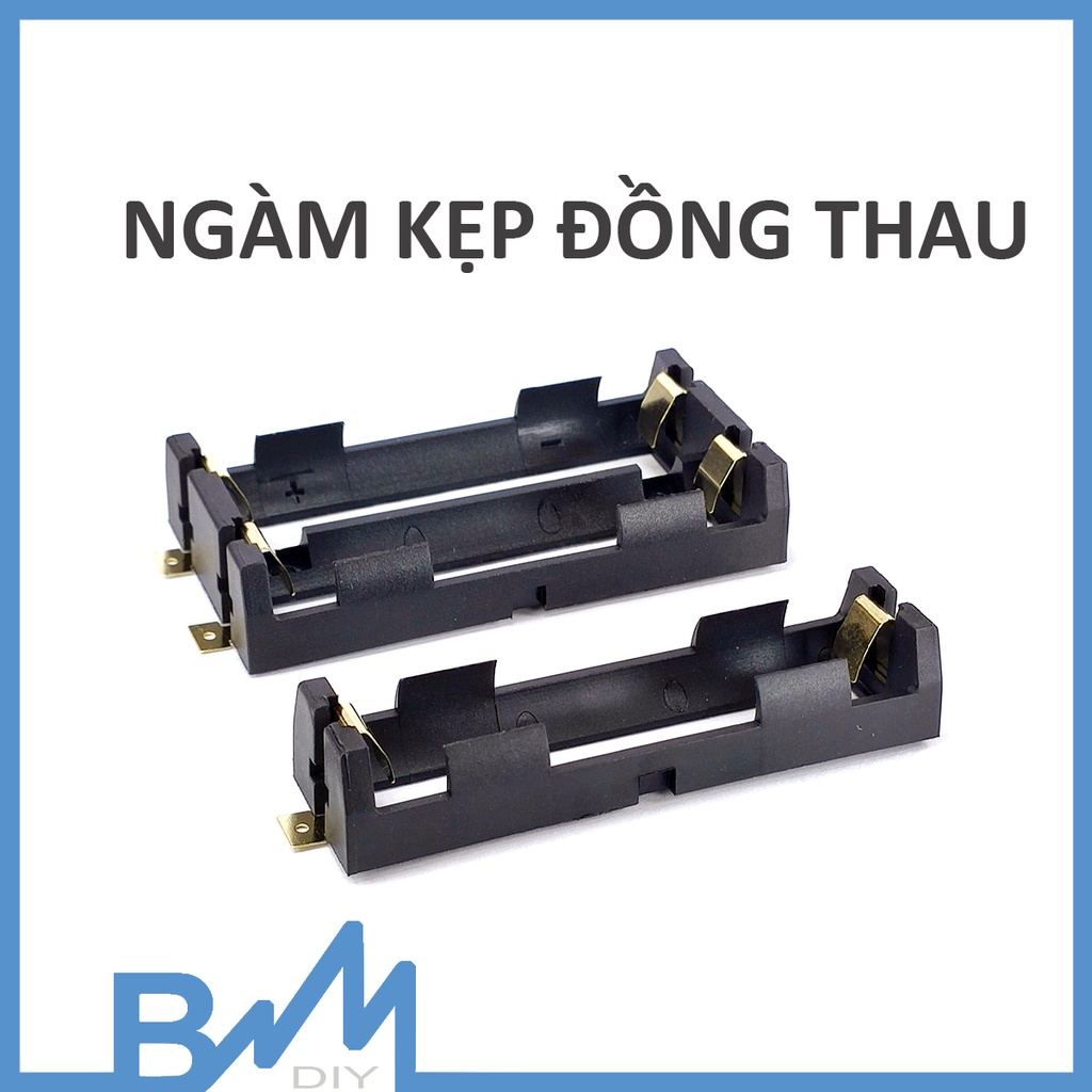 Đế pin - khay pin 18650 ghép khối không cần hàn cell - khay smd smt dip
