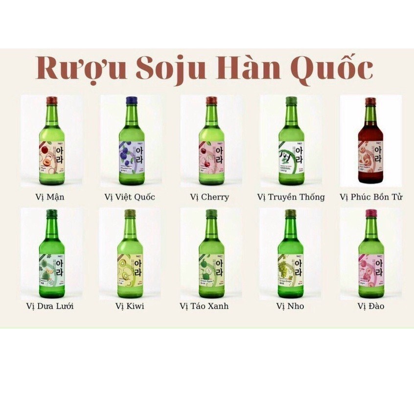 SOJU HÀN QUỐC KORICE