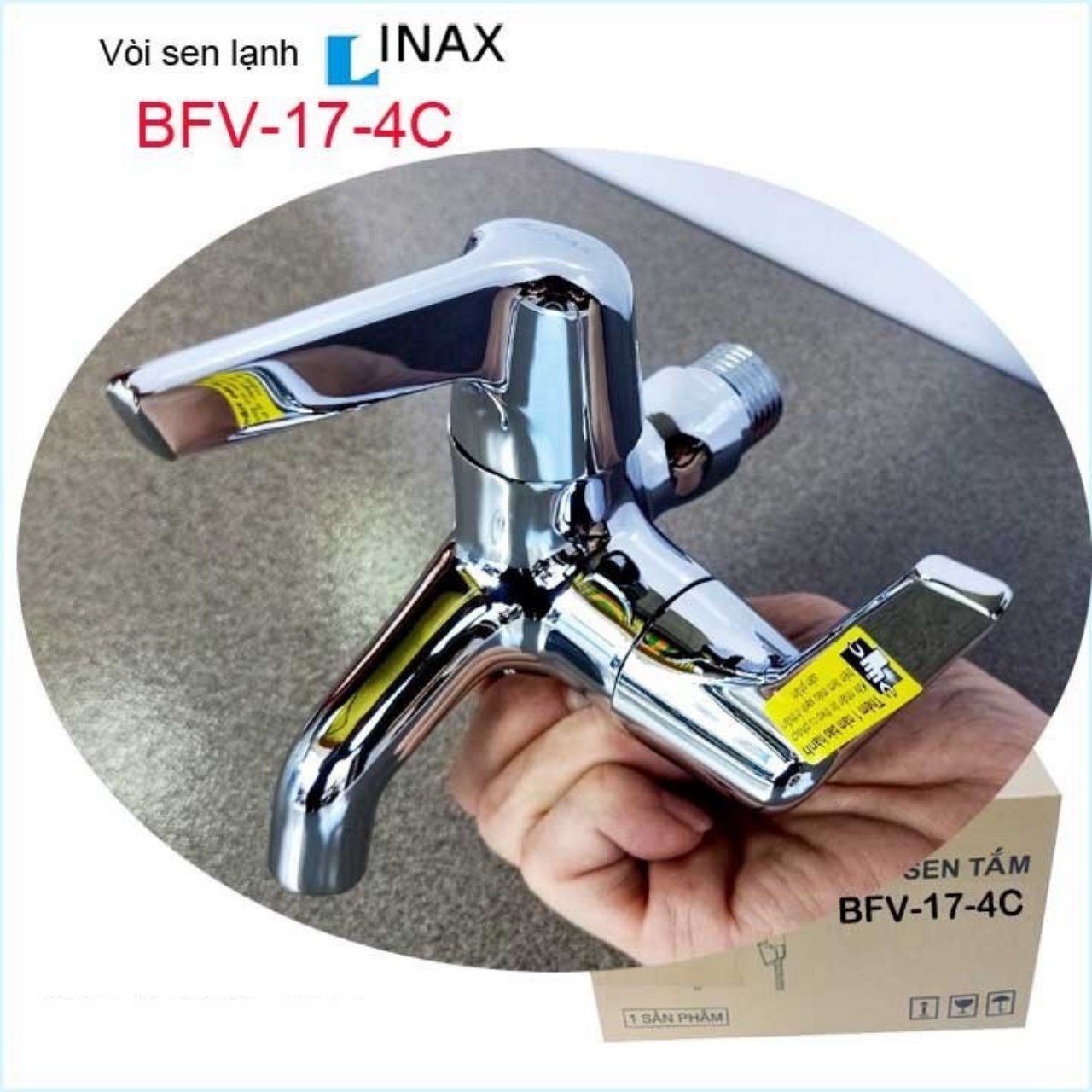 [CHÍNH HÃNG] Sen tắm nước lạnh INAX BFV-17-4C/7C/8C