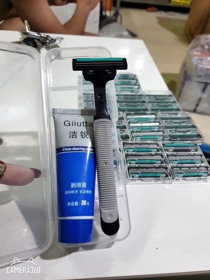 Bộ Dao Cạo Râu Kèm 36 Lưỡi