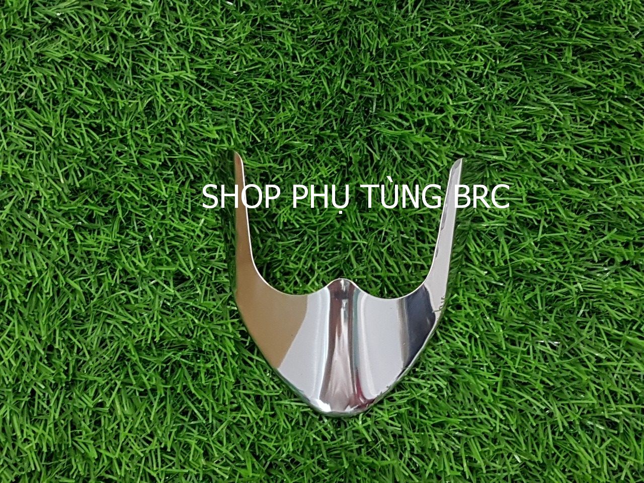 Bộ ốp mỏ dè INOX trước sau xe WAVE BLADE.