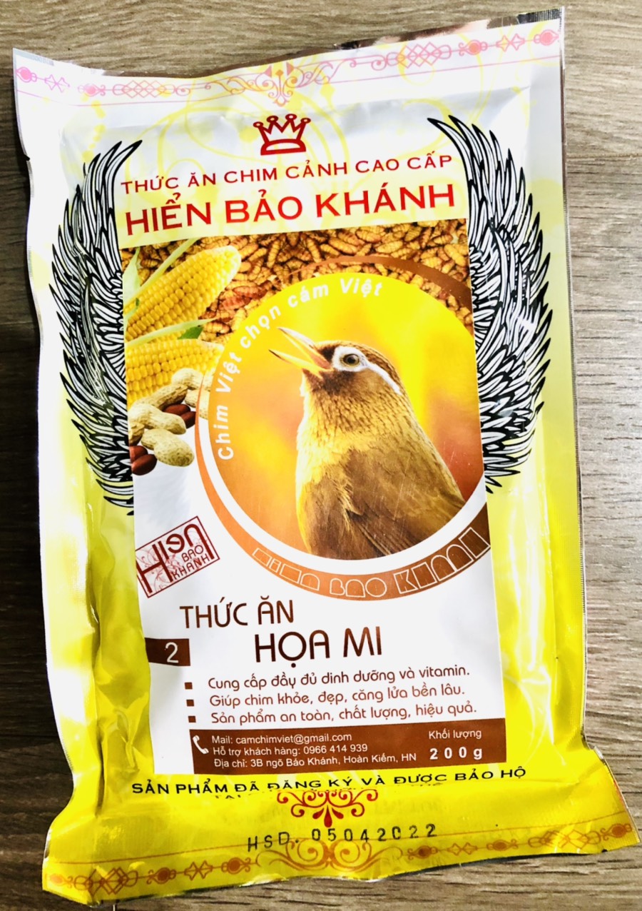 CÁM CHIM HỌA MI SỐ 2 HIỂN BẢO KHÁNH
