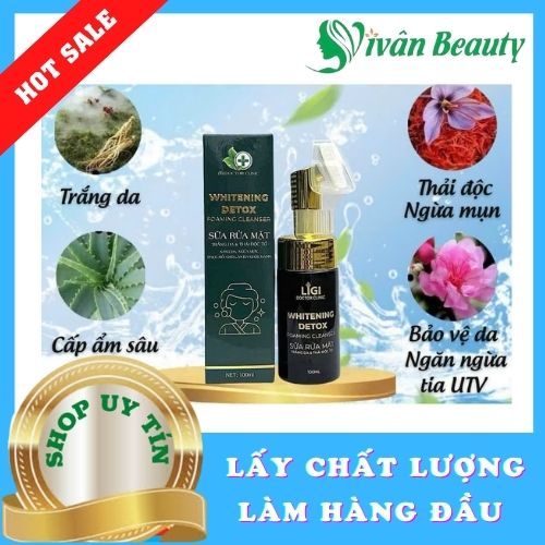 Sữa Rửa Mặt Sáng Da Ngừa Mụn Ligi