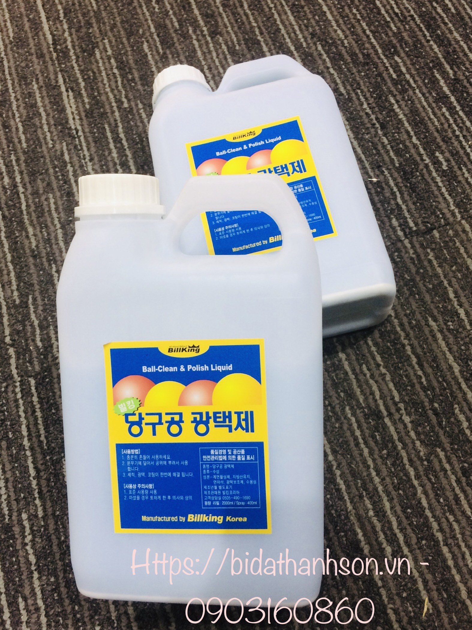 [HCM]Nước Lau Bi Billking (2 Lít)