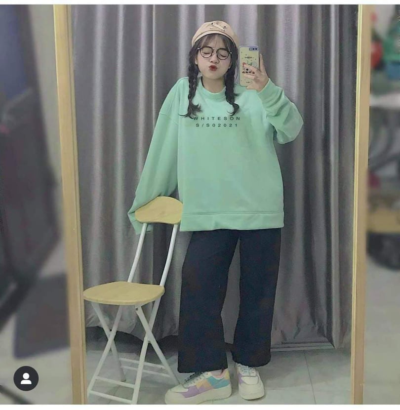 Áo nỉ sweater in chử tiếng anh (trọng lượng từ 40kg đến 60kg )