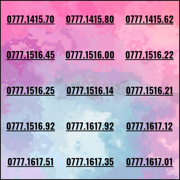 [HCM]Sim 4g mobifone 2 tam hoa