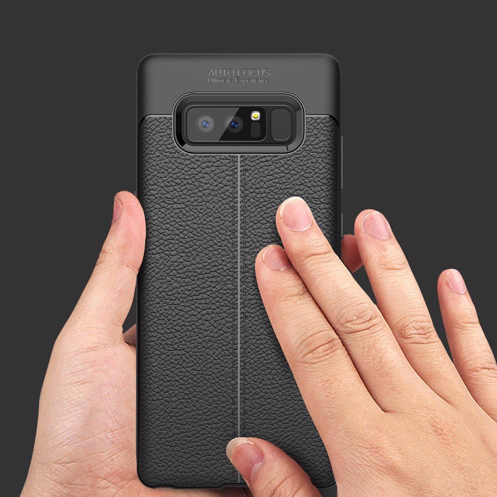 Ốp Silico Vân Da Cho Samsung Galaxy Note 8 - Auto Focus