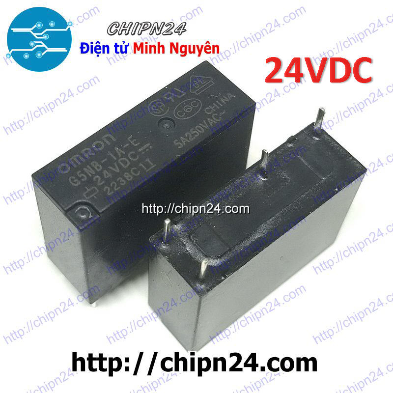 [1 con] (F101.P) Relay Omron G5NB-1A-E 24VDC (4 CHÂN)