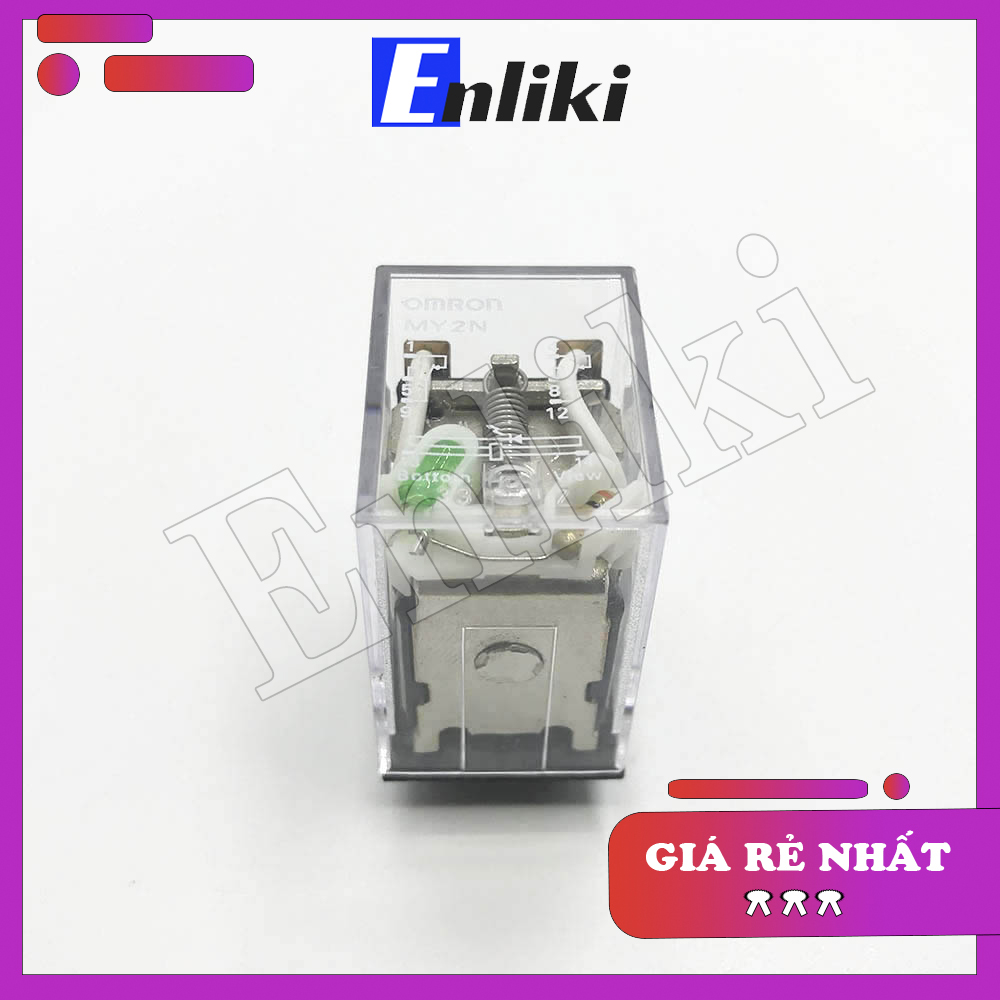 Relay Trung Gian 12V 5A 220VAC 8 Chân