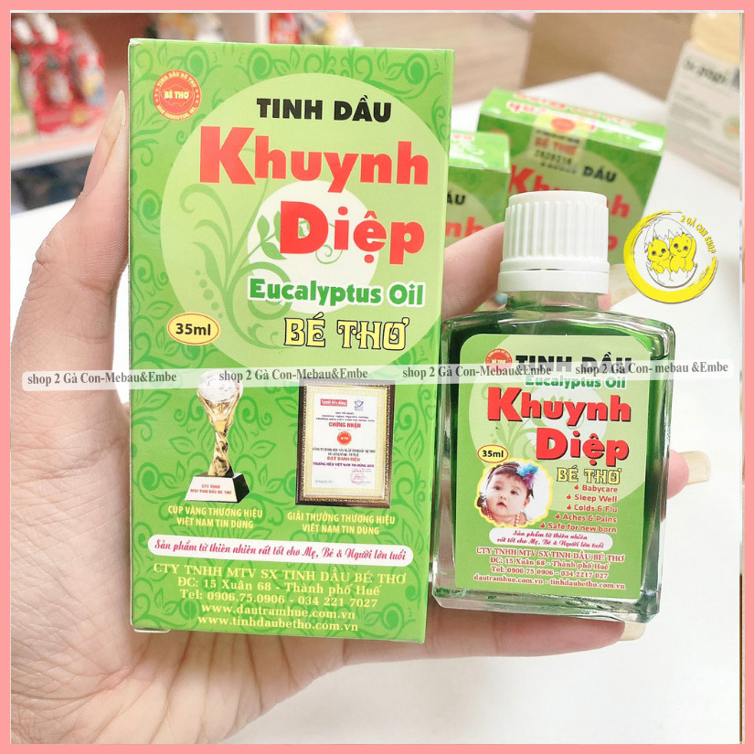 Dầu khuynh diệp - chính hãng hiệu bé thơ