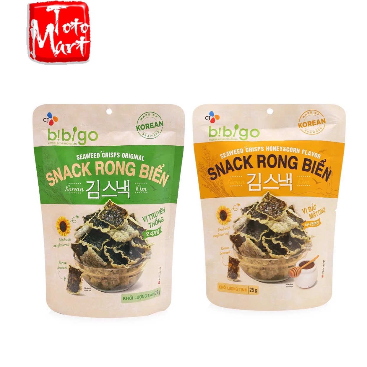 Snack Rong Biển Bibigo (25g)
