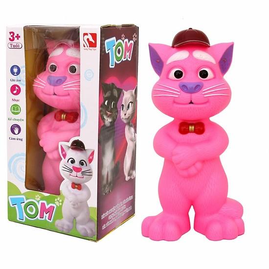 Mèo Tom thông minh cảm ứng biết nói + hát + kể chuyện cho bé (Mèo không mặc áo)