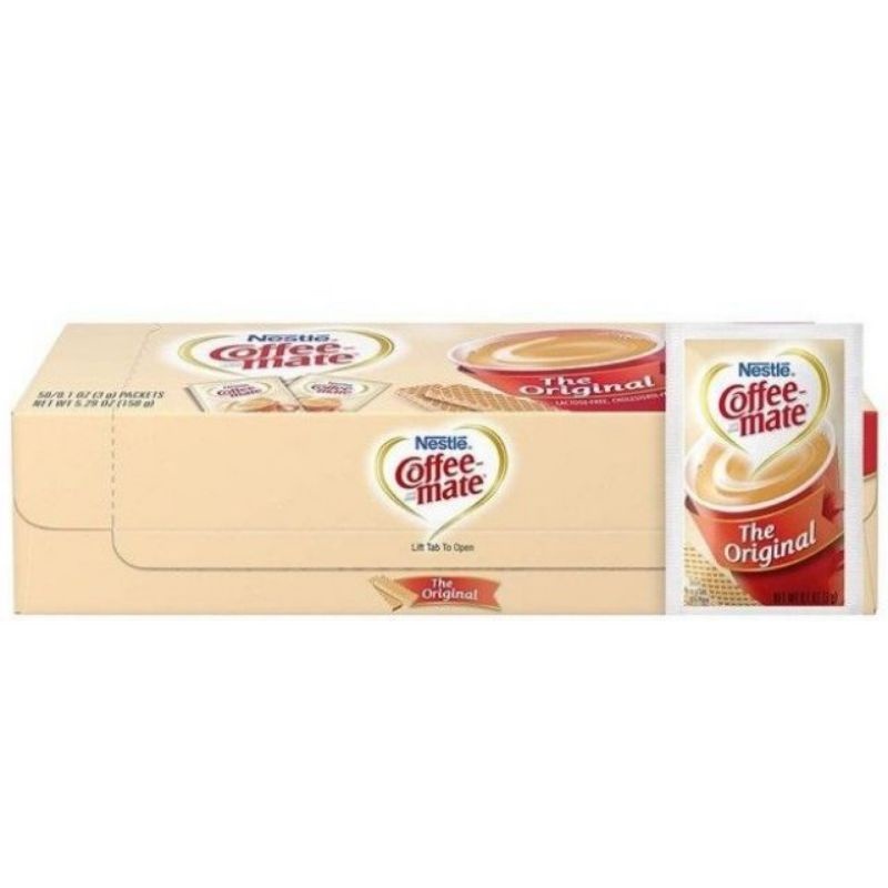 Coffee mate bột kem sữa ít béo pha cacao cafe trà Thái Hàng Mỹ