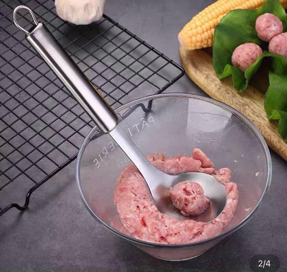 THÌA LÀM MỌC VÀ THỊT VIÊN