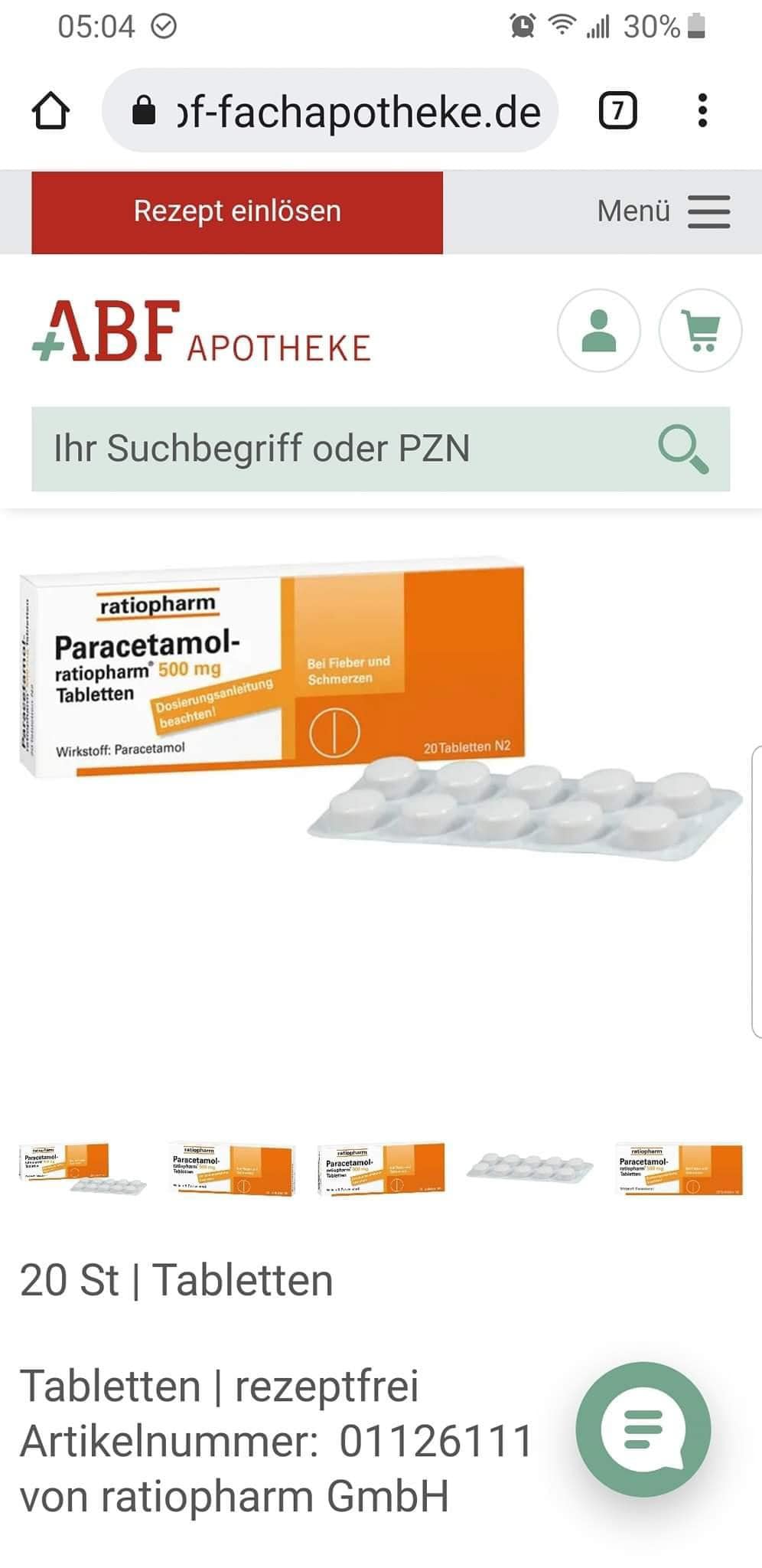 Đồ uống hạ sốt Nurofen của Đức