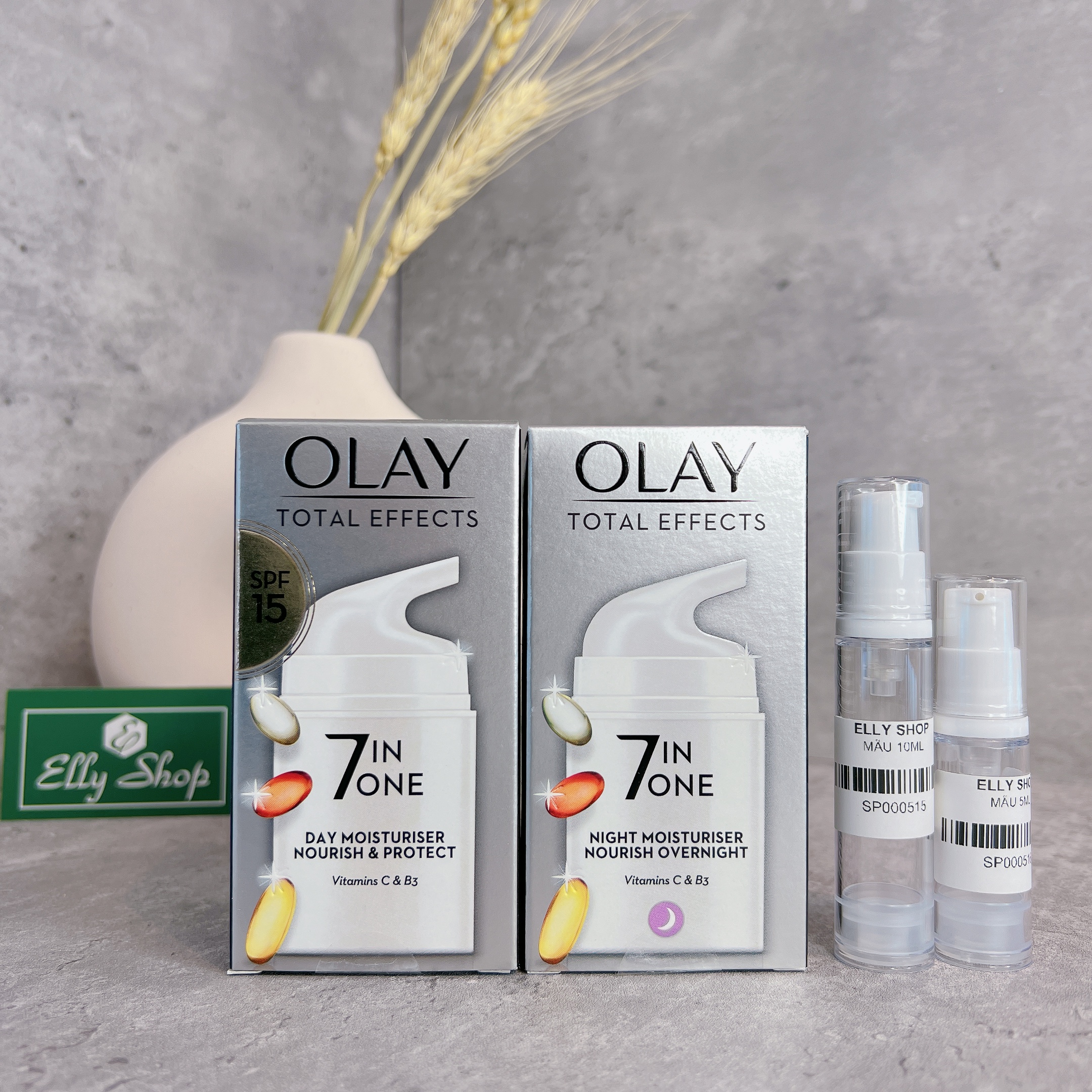 Kem dưỡng chống lão hóa olay total effect 7 in 1 day/night
