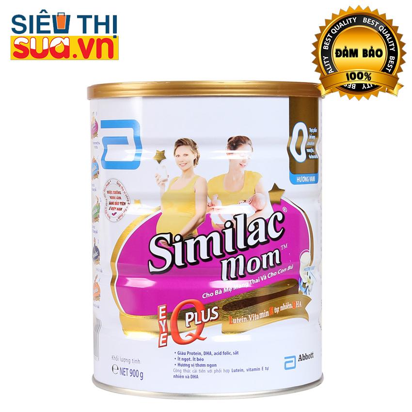 Sữa bột ABBOTT Similac Mom IQ Plus 900g.