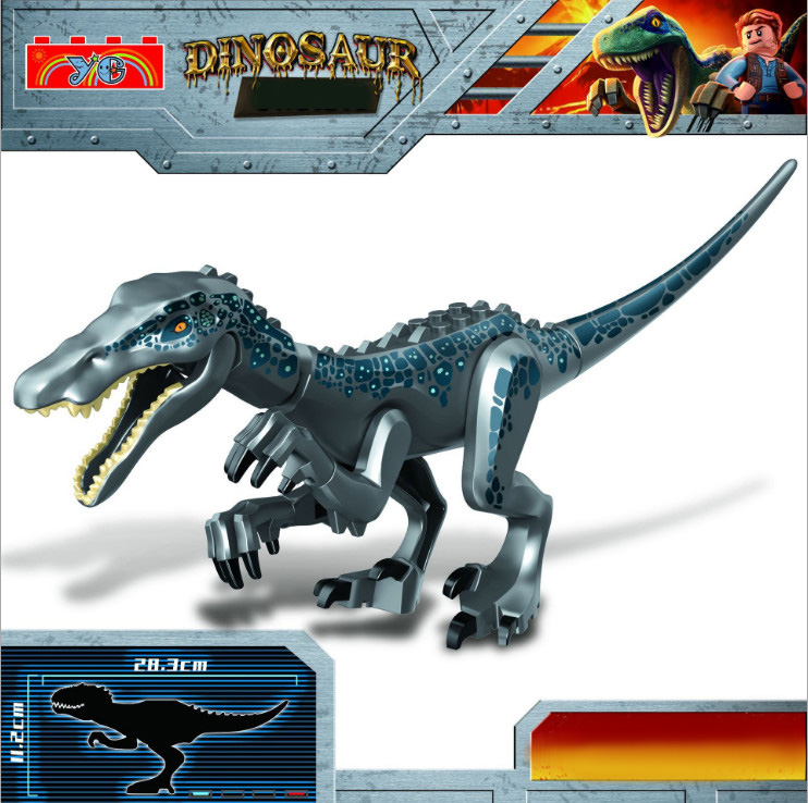 Đồ chơi lắp ráp Mini Figure BigFig Heavy Claw Baryonyx - Khủng long bạo chúa Big Size