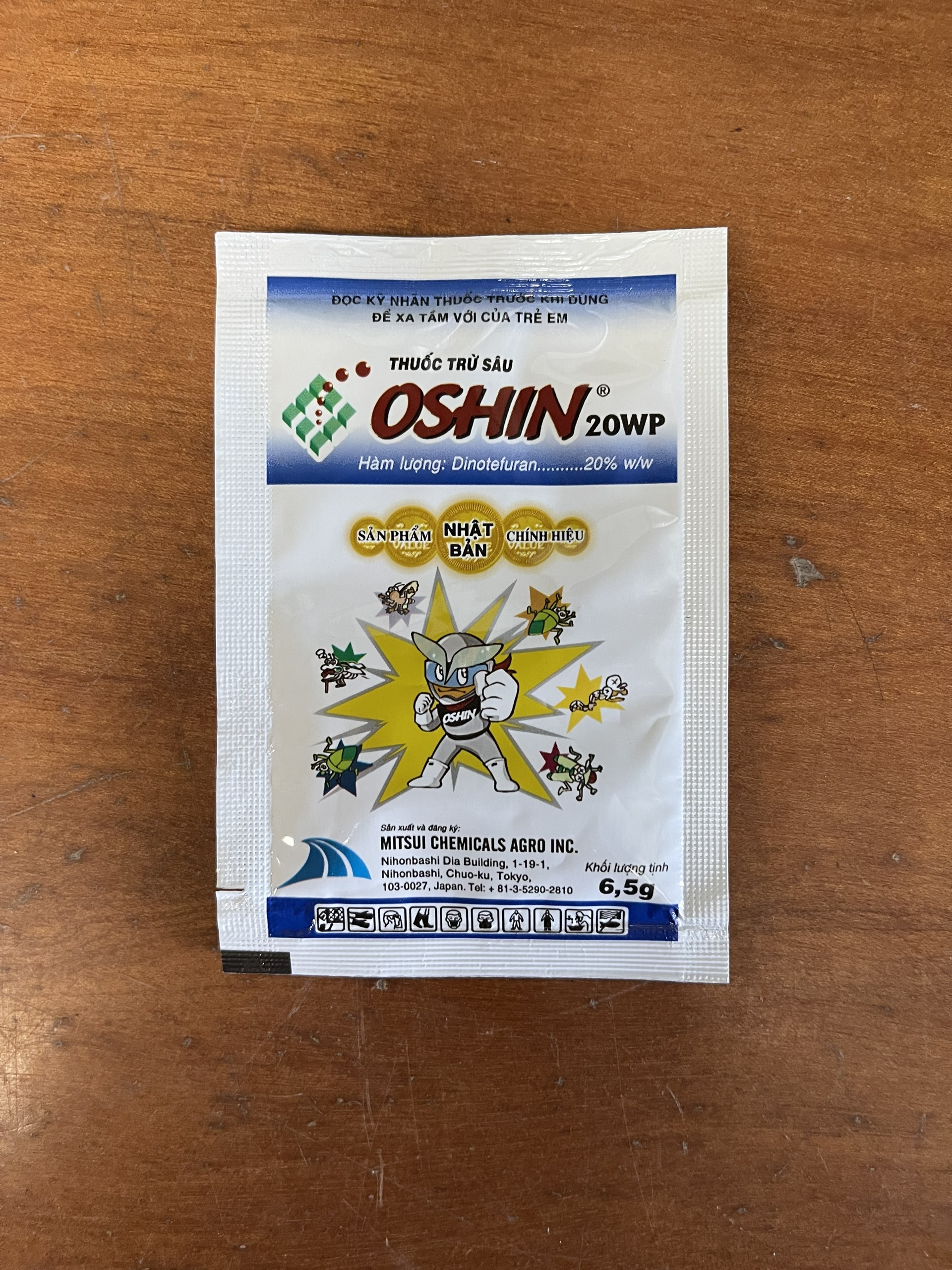 Oshin 20WP (gói 6.5g) trừ sâu, rầy thế hệ mới