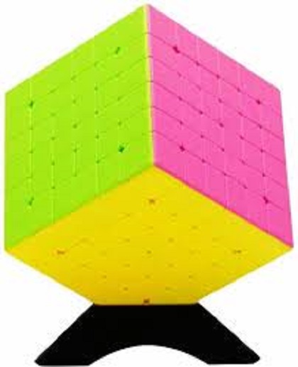 Rubik 6x6x6 không viền cực trơn không rít không kẹt, Rubik 6x6 khong vien cuc tron co sach huong dan