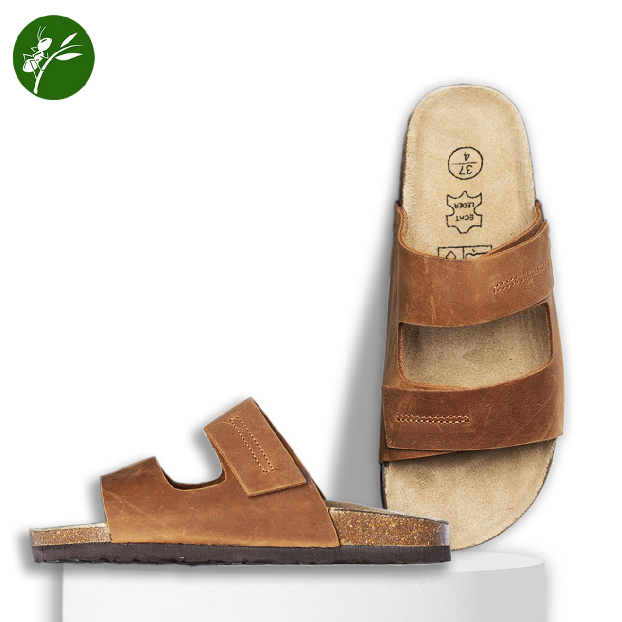 Dép đế trấu Nam Da Quai dập chỉ nổi (size 38-45)