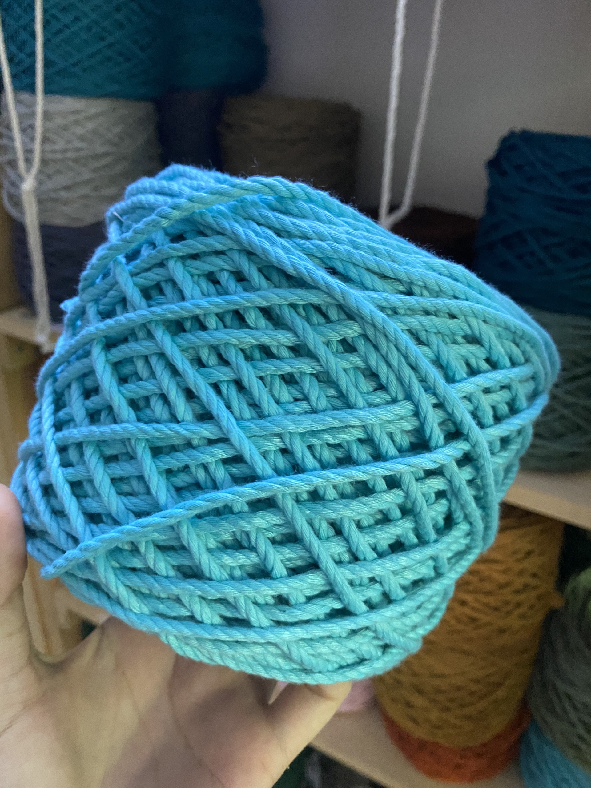 Dây thừng cotton màu size 3mm thắt macrame, trang trí, decor [ Ảnh thật và video]