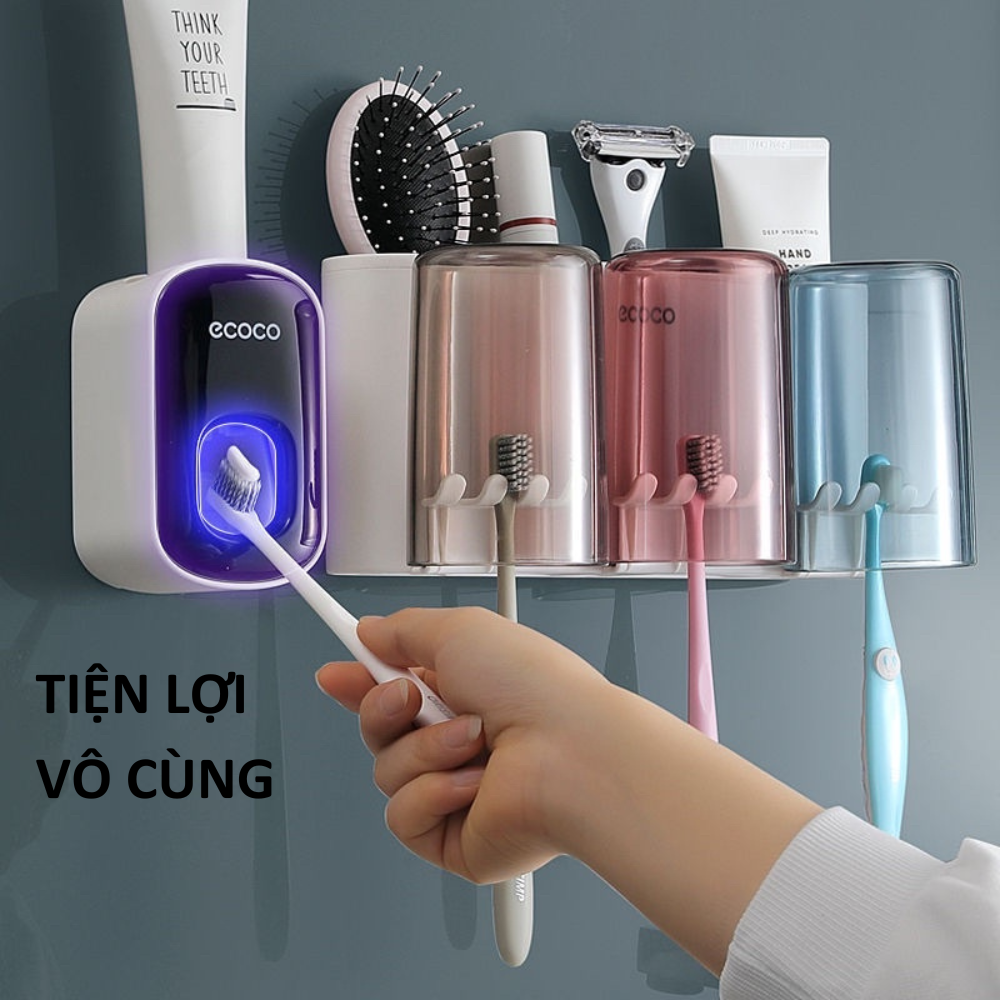 HỘP NHẢ KEM, NẶN KEM ĐÁNH RĂNG TỰ ĐỘNG ECOCO