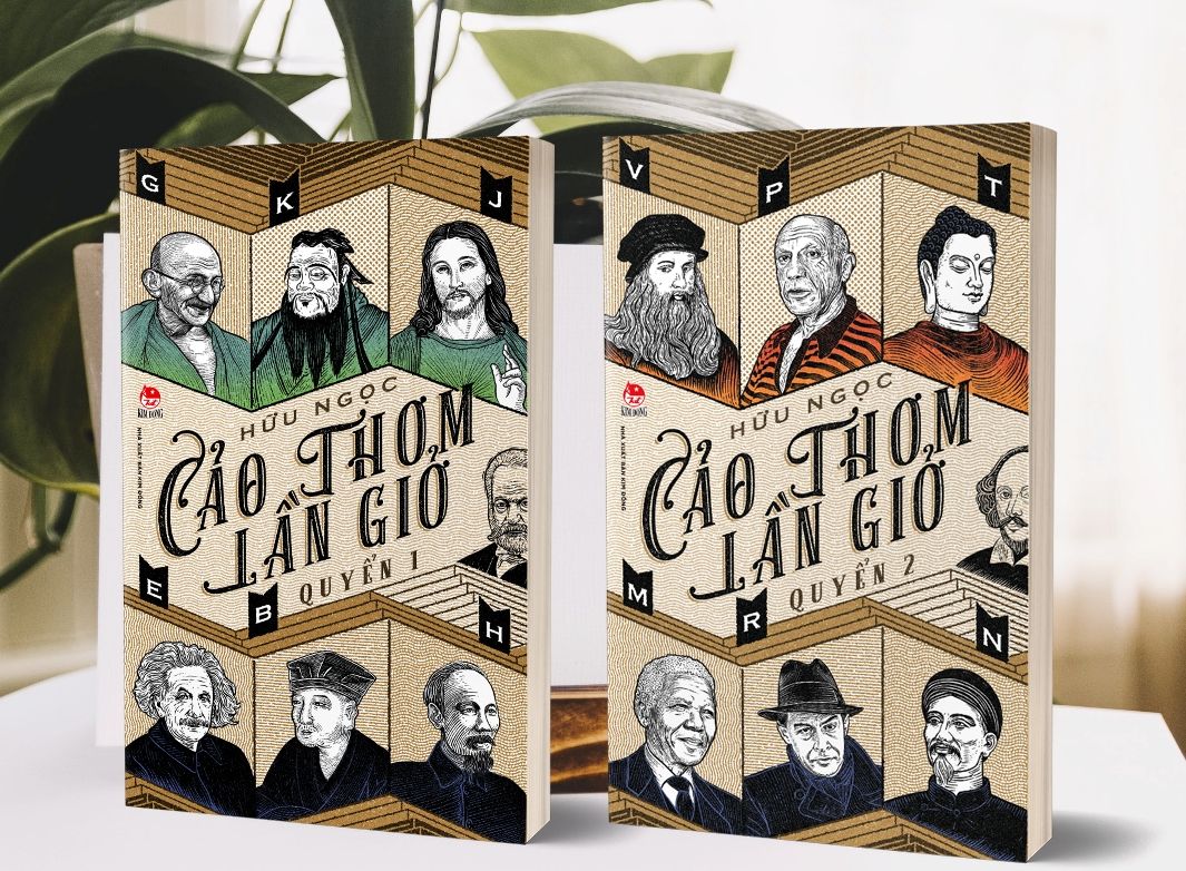 Sách – Cảo Thơm Lần Giở (Hữu Ngọc) - Trọn bộ 2 quyển