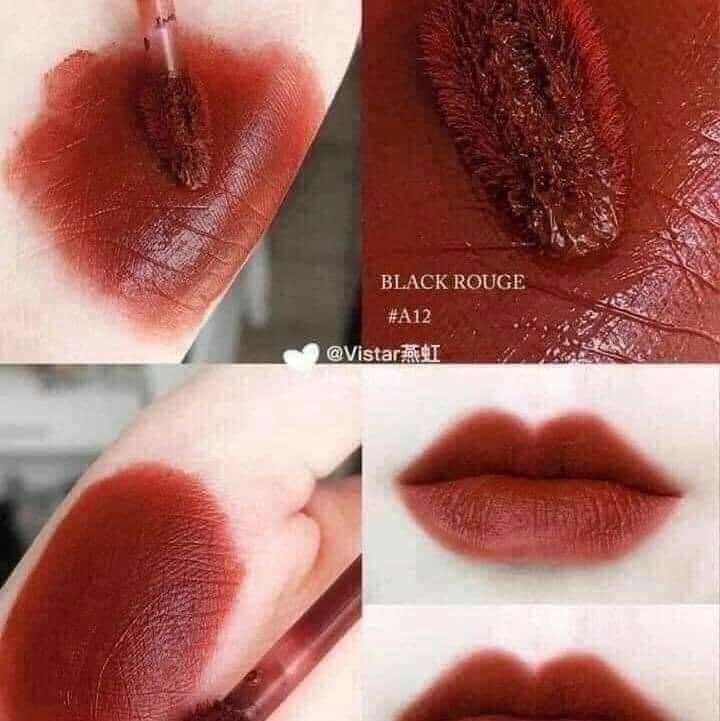 Son kem lì Black Rouge A12 đỏ nâu