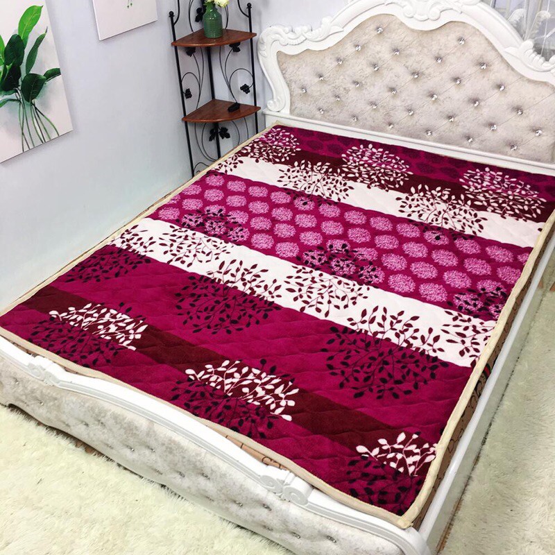 Thảm Lông Cừu Bông Tấm Dày Dặn | Thảm Trải Sàn Chống Trơn, Thảm Giường Nệm Dày (1M2-1M4-1M6-1M8-2Mx2M2) Bảo Hành 1 Tháng