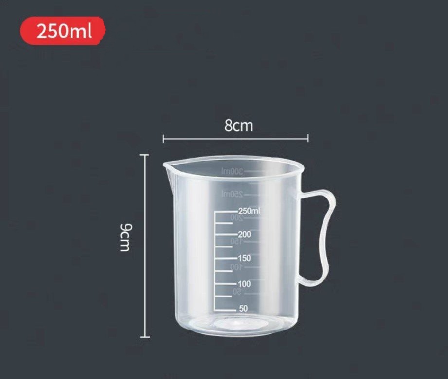 Ca đong nhựa 100ml 250ml 500ml