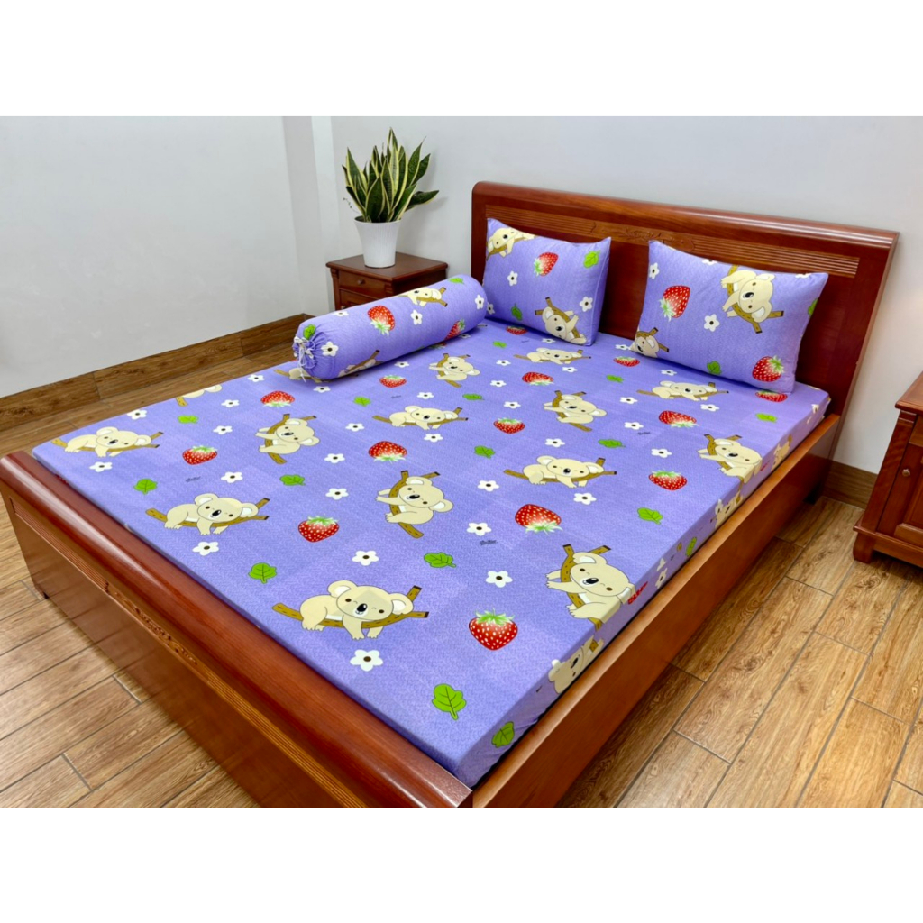 [ Giá xưởng ] Ga giường lẻ thun lạnh Hàn Quốc ( không áo gối, đủ kích thước)