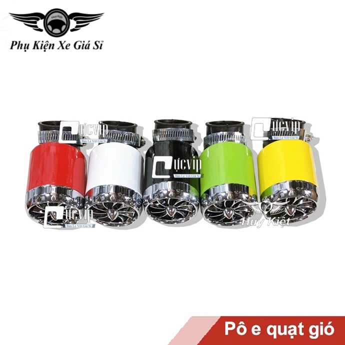 Pô E Tăng Tốc Cho Wave,Dream,Sirius,Cup Kiểu Dáng Cánh Quạt MS2172 - ALL