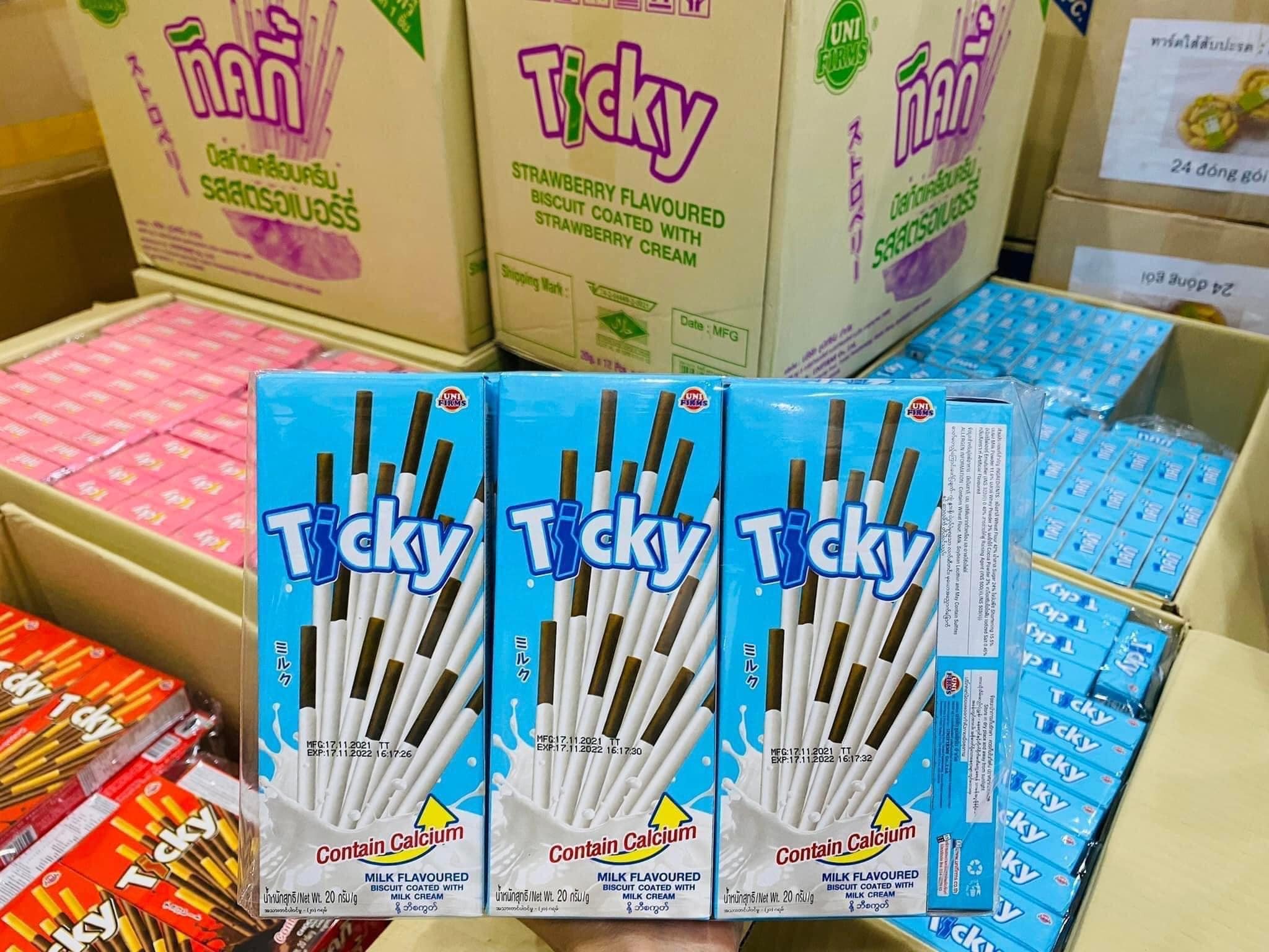Bánh que ticky 72k/ lốc