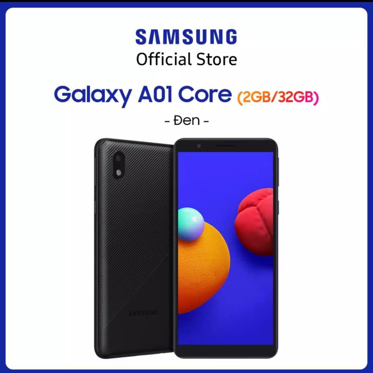 Điện Thoại Samsung Galaxy A01 Core Ram 2GB 32GB A013 (New - BH12T)