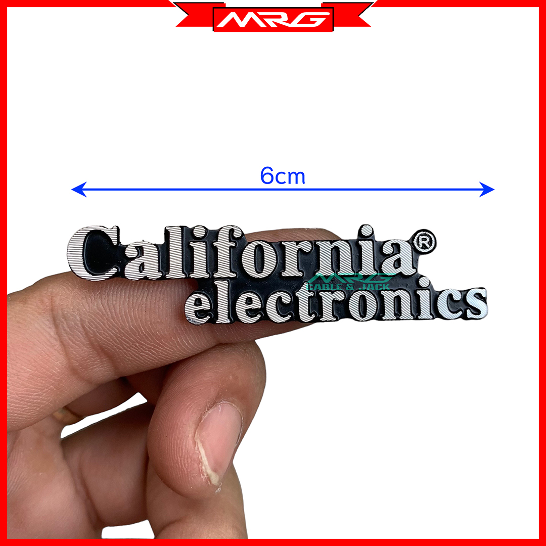 Tem California Dán Amply Hoặc Dán Loa, giá 1 cái | chữ dán amply.