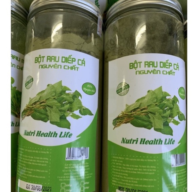 Bột diếp cá sấy lạnh 500g