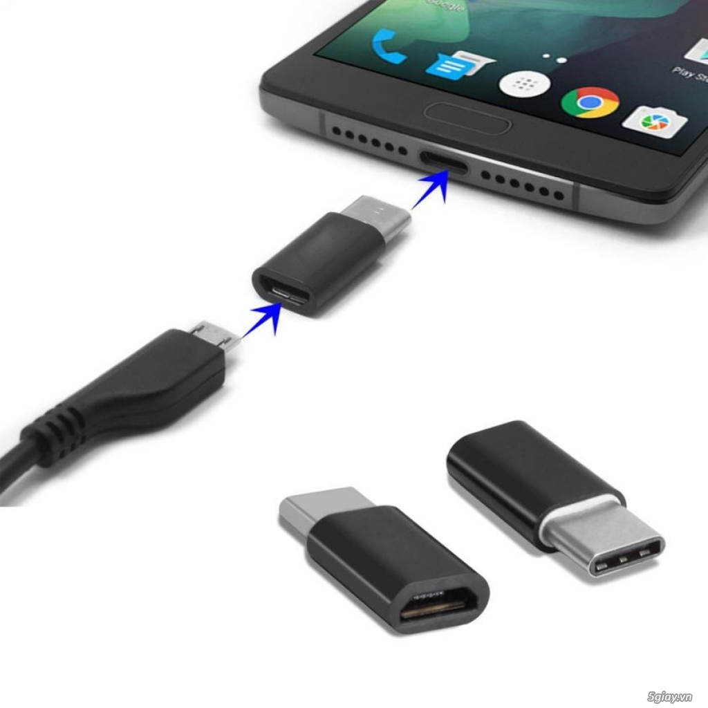 ĐẦU CHUYỂN MICRO USB SANG TYPE C DL TECH