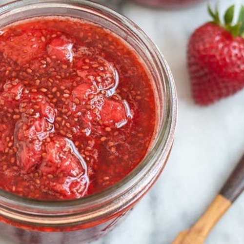 Mứt Dâu Tây DLFRESH Đặc Sản Đà Lạt Hũ 900gr