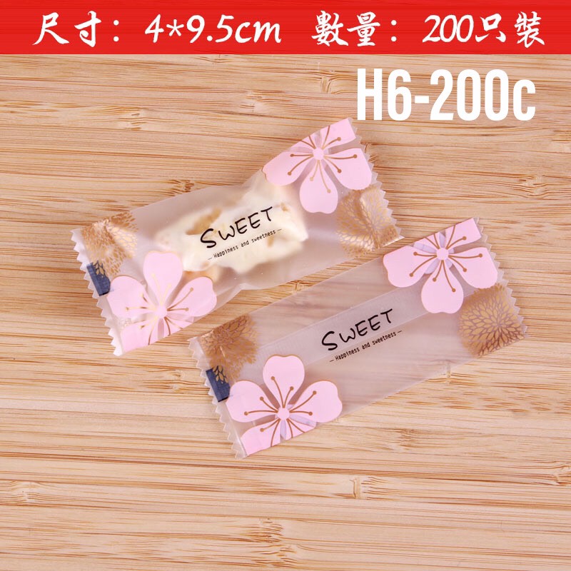 Túi kẹo nougat H06 - 200 cái