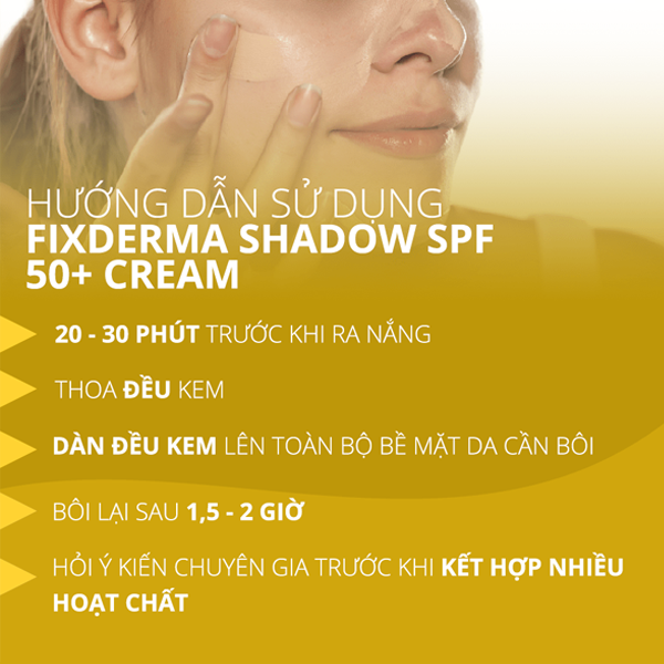 Kem Chống Nắng Fixderma Shadow Cream SPF 50+