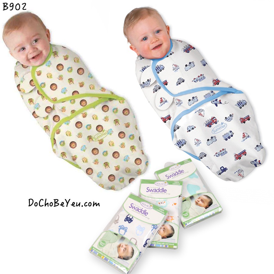 Khăn Quấn Bé Sơ Sinh Swaddle Summer Infant