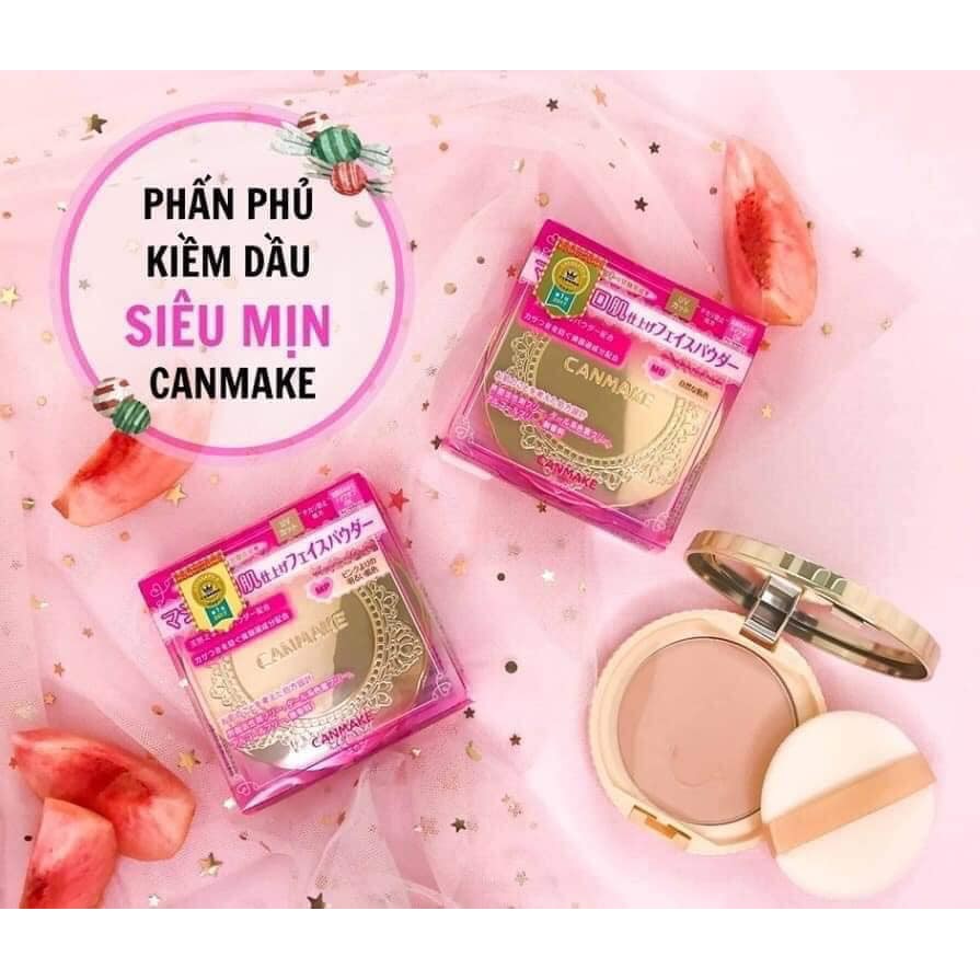 [HCM]Phấn Phủ Canmake Trang Điểm SPF26/PA++ Nhật Bản Mẫu Mới