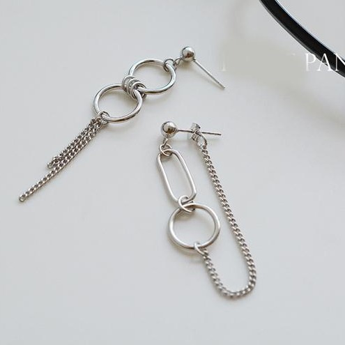 [HCM]Bông tai sole 2 bên sáng bóng khuyến mãi rẻ đẹp phong cách cá tính phụ kiện trang sức idol hàn quốc xu hướng mới hot trend tiktok  bán chạy 2021