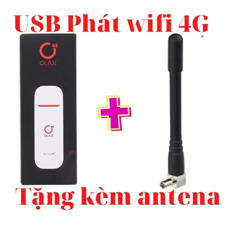 Usb phát wifi từ sim 4g olax u90 và u80 ultra usb 4g tốc độ cao 150 mpbs