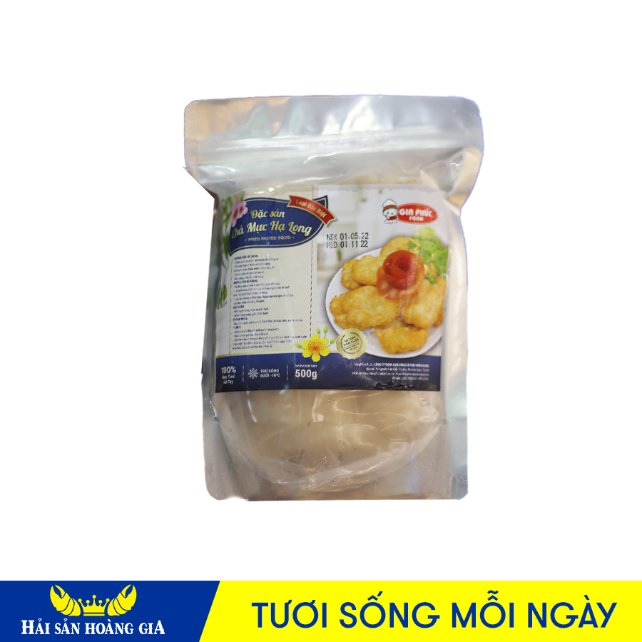 Chả mực Hạ Long Hải Sản Hoàng Gia (500gr) [Chỉ Giao Nội Thành HCM]