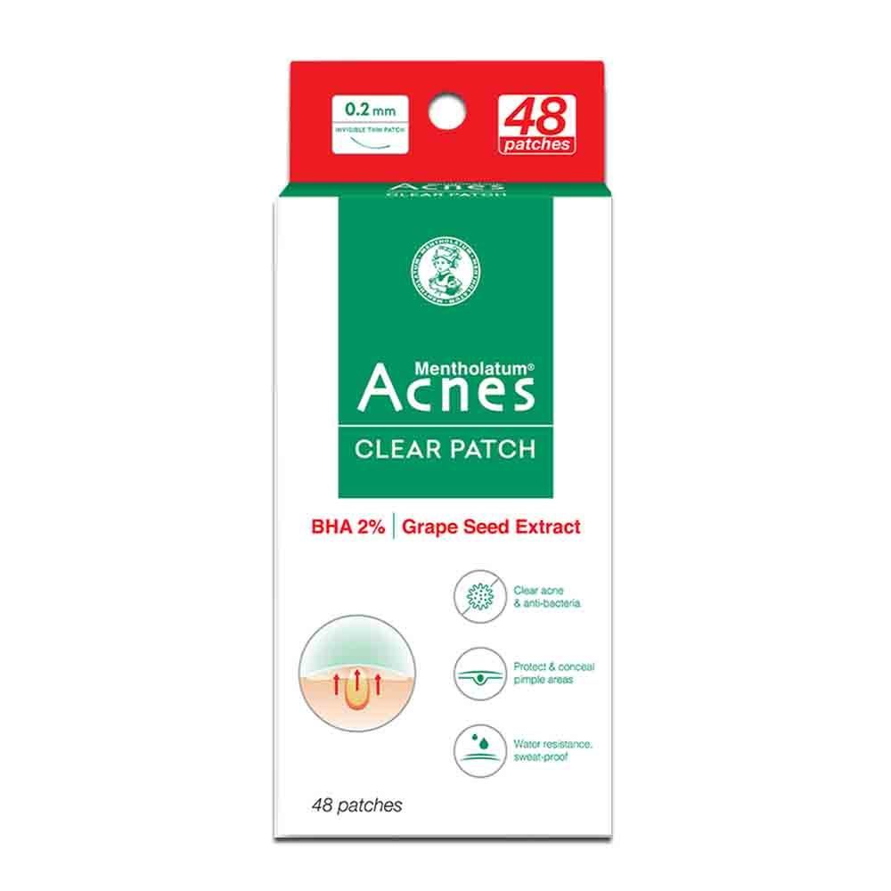 Miếng Dán Mụn Acnes 3 Tác Động Clear Patch 48 Miếng