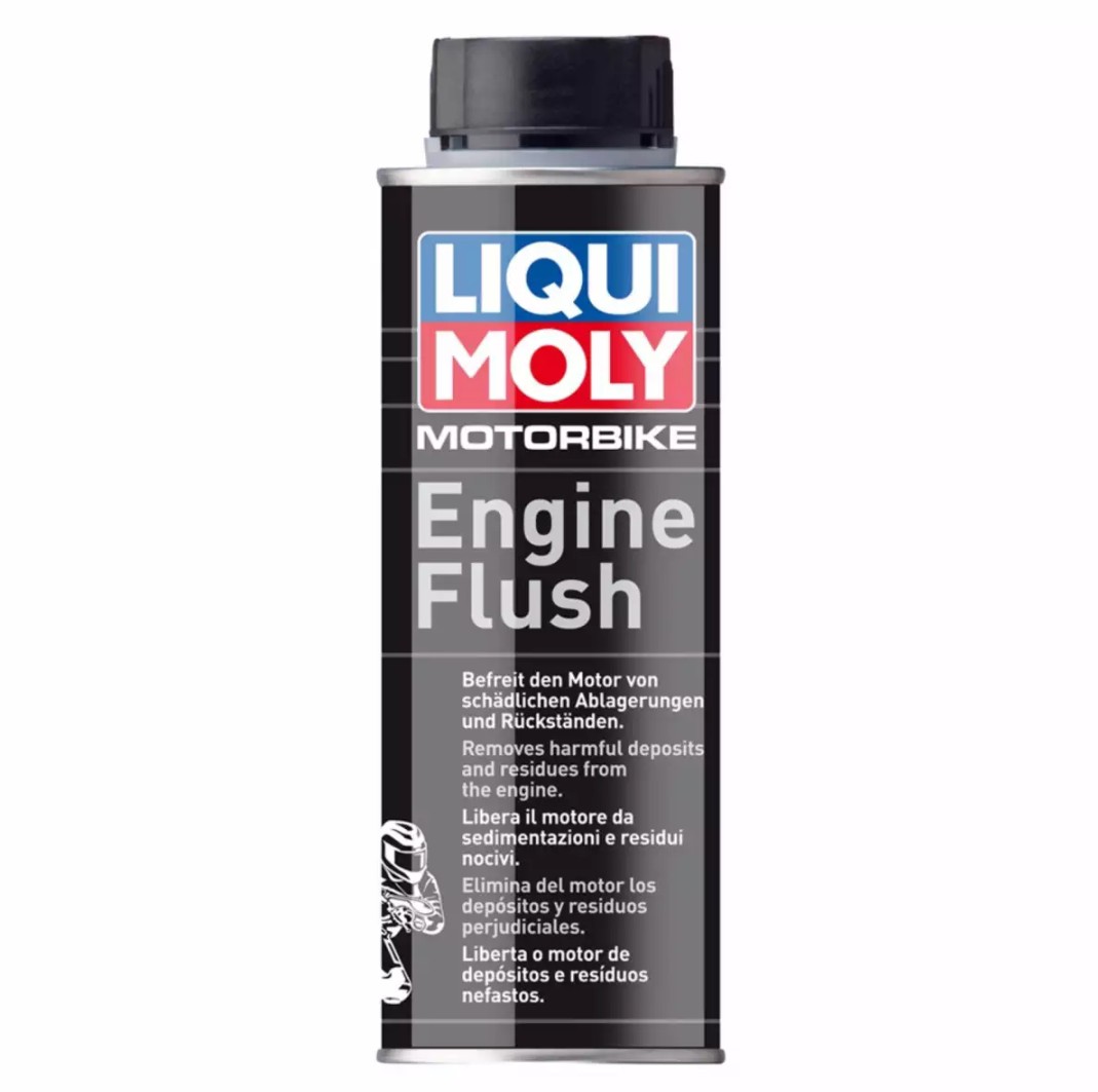 Phụ gia súc rửa động cơ liqui moly motorbike engine flush 250ml - 1657 made in germany