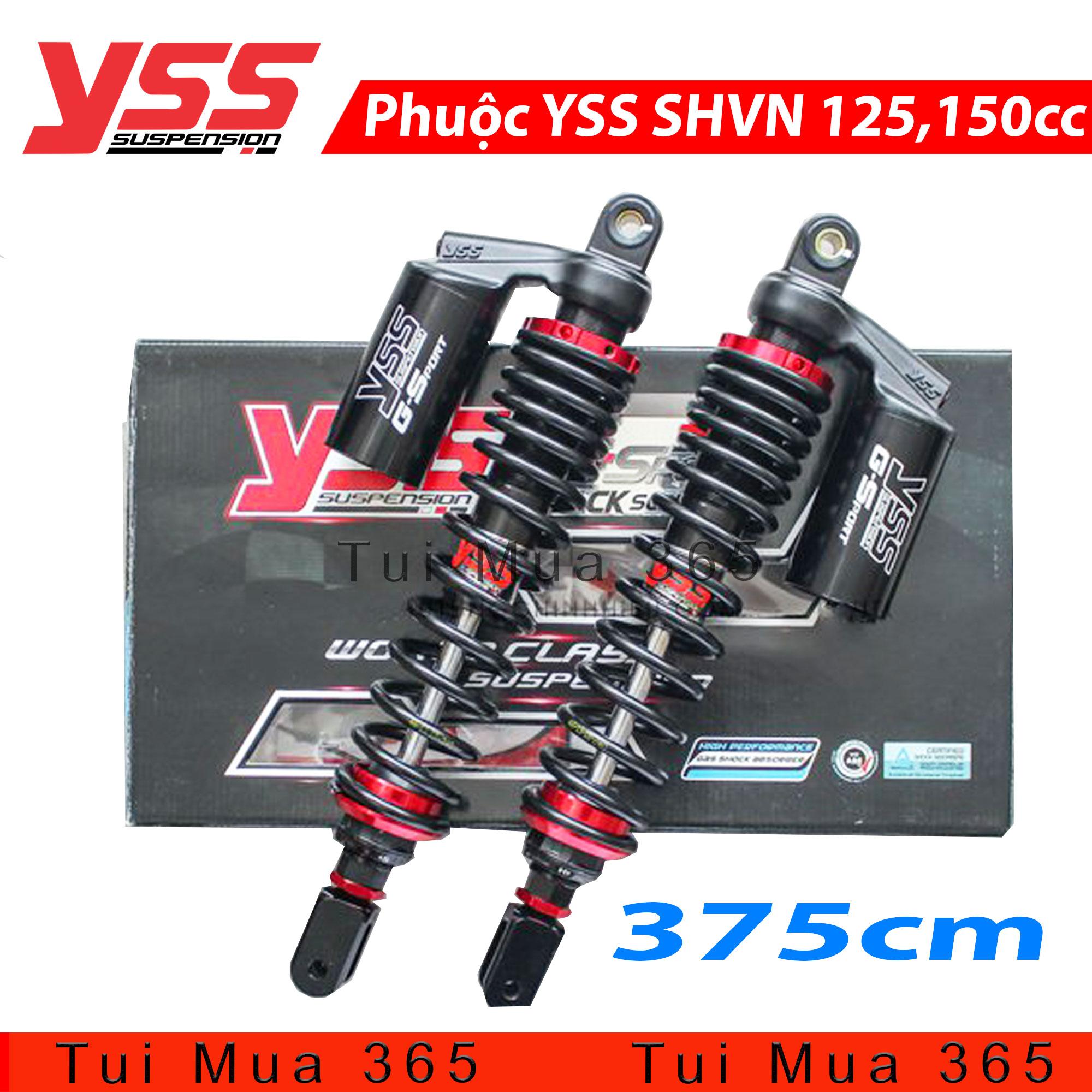 [HCM][Trả góp 0%]Phuộc YSS Honda SHVN 125150300 Thái Lan G-Sport Black/Black