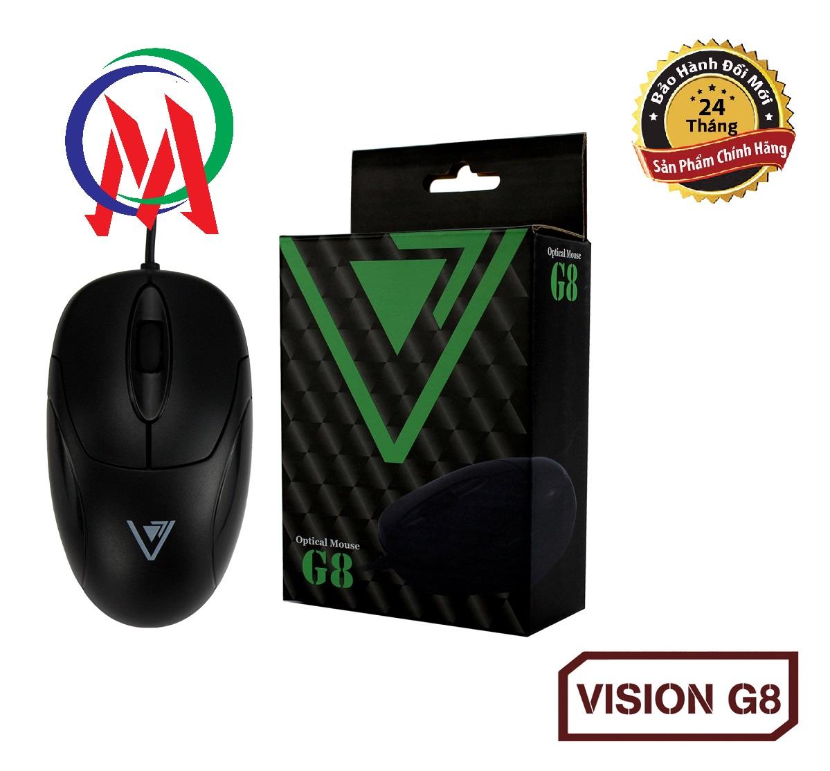 [HCM][Bảo hành 12 tháng 1 đổi 1] Chuột Có Dây Vision G8
